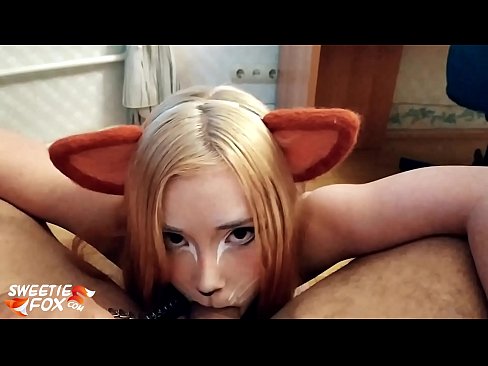 ❤️ Kitsune sluger pik og sæd i sin mund ️❌ Porn video at da.sexonfire.ru ️